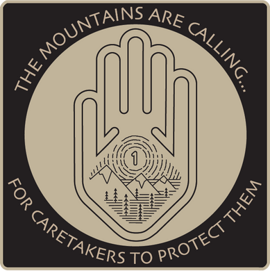 Mountains Are Calling Sticker