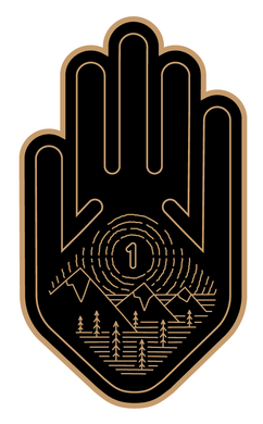 MOUNTAIN HAND Sticker